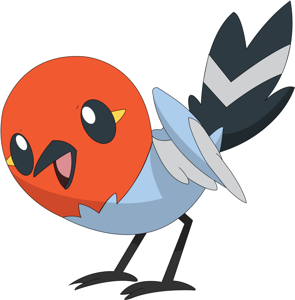 I've Read Most Endemic Animals On Fiji Are Birds And - Pokemon Fletching (1024x968)