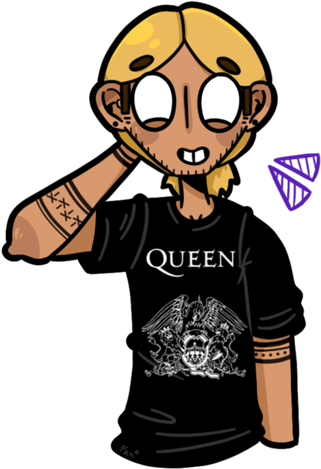 Oh, Mamma Mia By Fizzine - Queen Greatest Hits Ii (838x953)