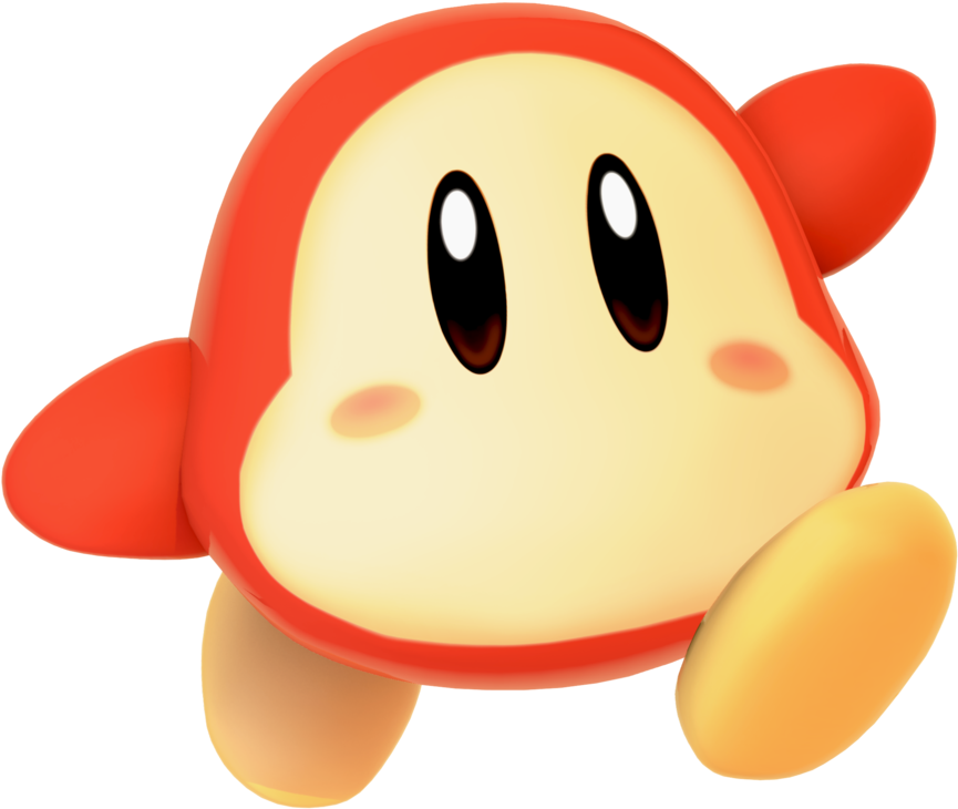 Waddle Dee Render By Nibroc Rock-da2fjku - Waddle Dee Render By Nibroc Rock-da2fjku (1024x1024)