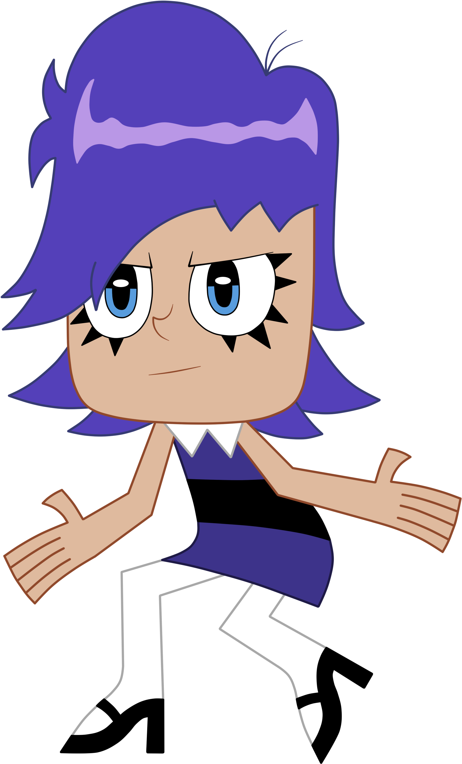 Yumi In Her Battle Outfit - Hi Hi Puffy Amiyumi Yumi (1587x2616)