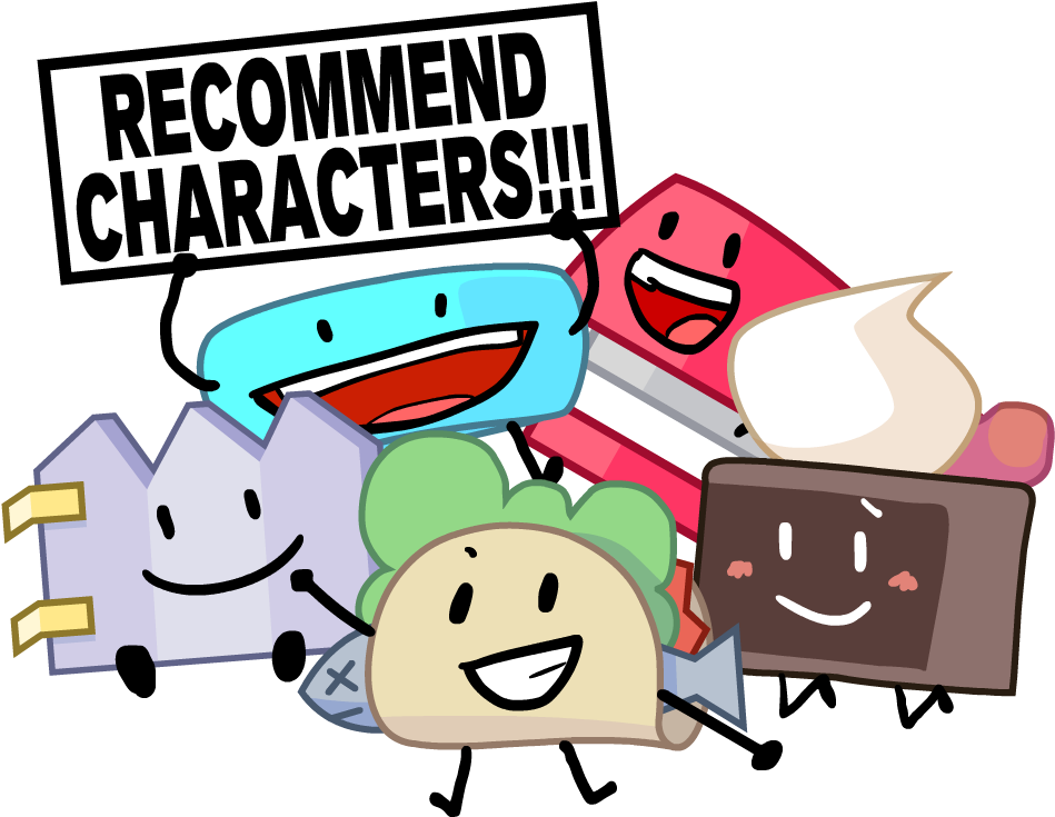 Recommend - Bfb Recommended Characters (1019x734)