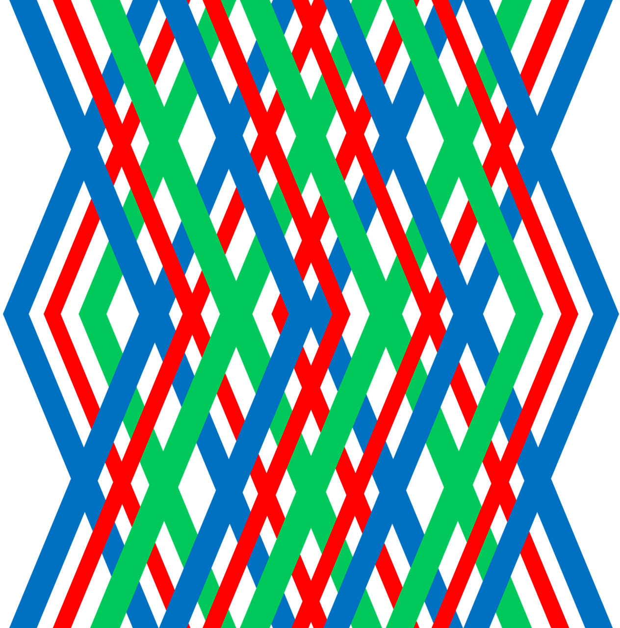 Geometric Design Red Green Blue Transparent Image - Blue Red Green Design (1264x1280)