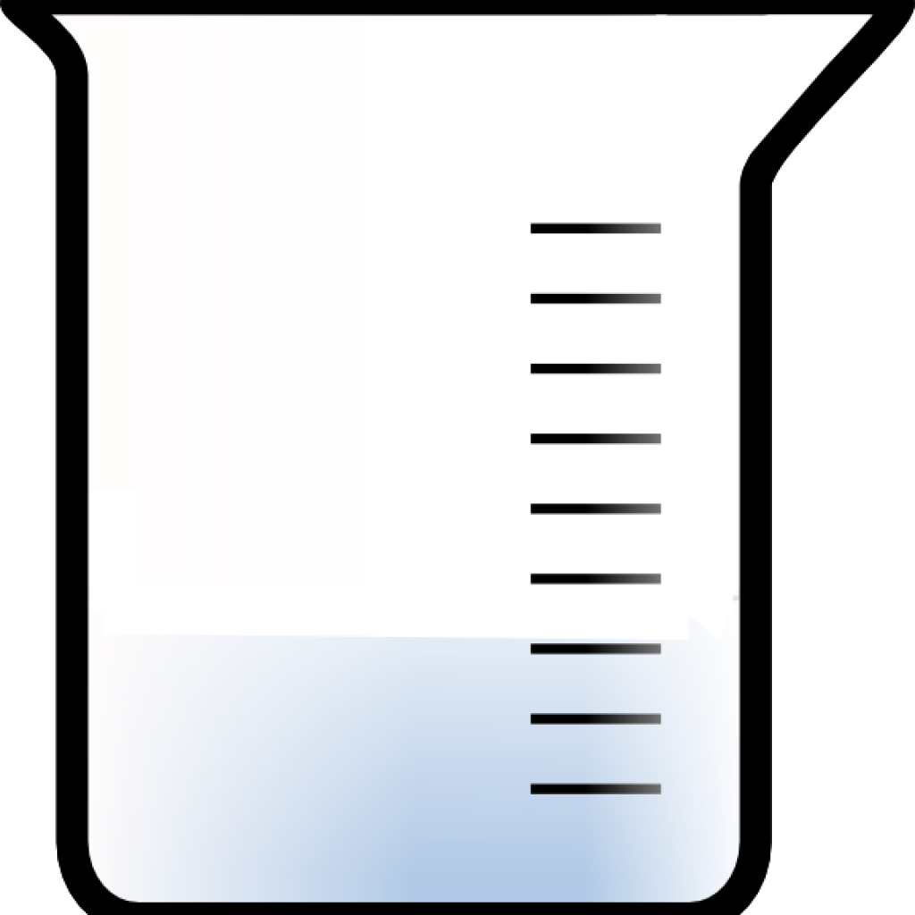 Beaker Clipart With Fewer Interior Lines 2 Clip Art - Clip Art (1024x1024)