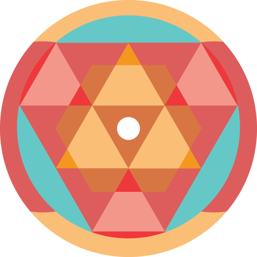 Geometric Design - Circle (894x894)