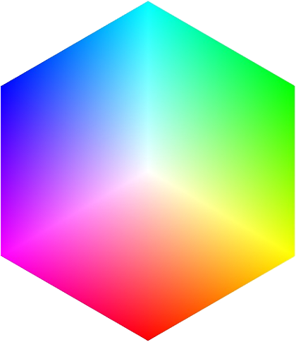 Rygcbm Hexagon - Color Hexagon (420x485)