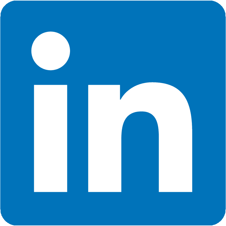 Facebook Twitter Google Plus Linkedin - Linkedin Logo Png Download (768x768)