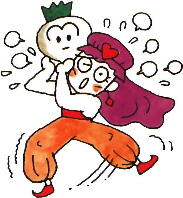 Poor Mom From Doki Doki Panic, Ie - Doki Doki Panic Lina (640x697)