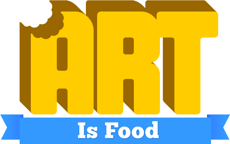 Art Is Food Logo Design Version - Art Is Food Logo Design Version (800x543)