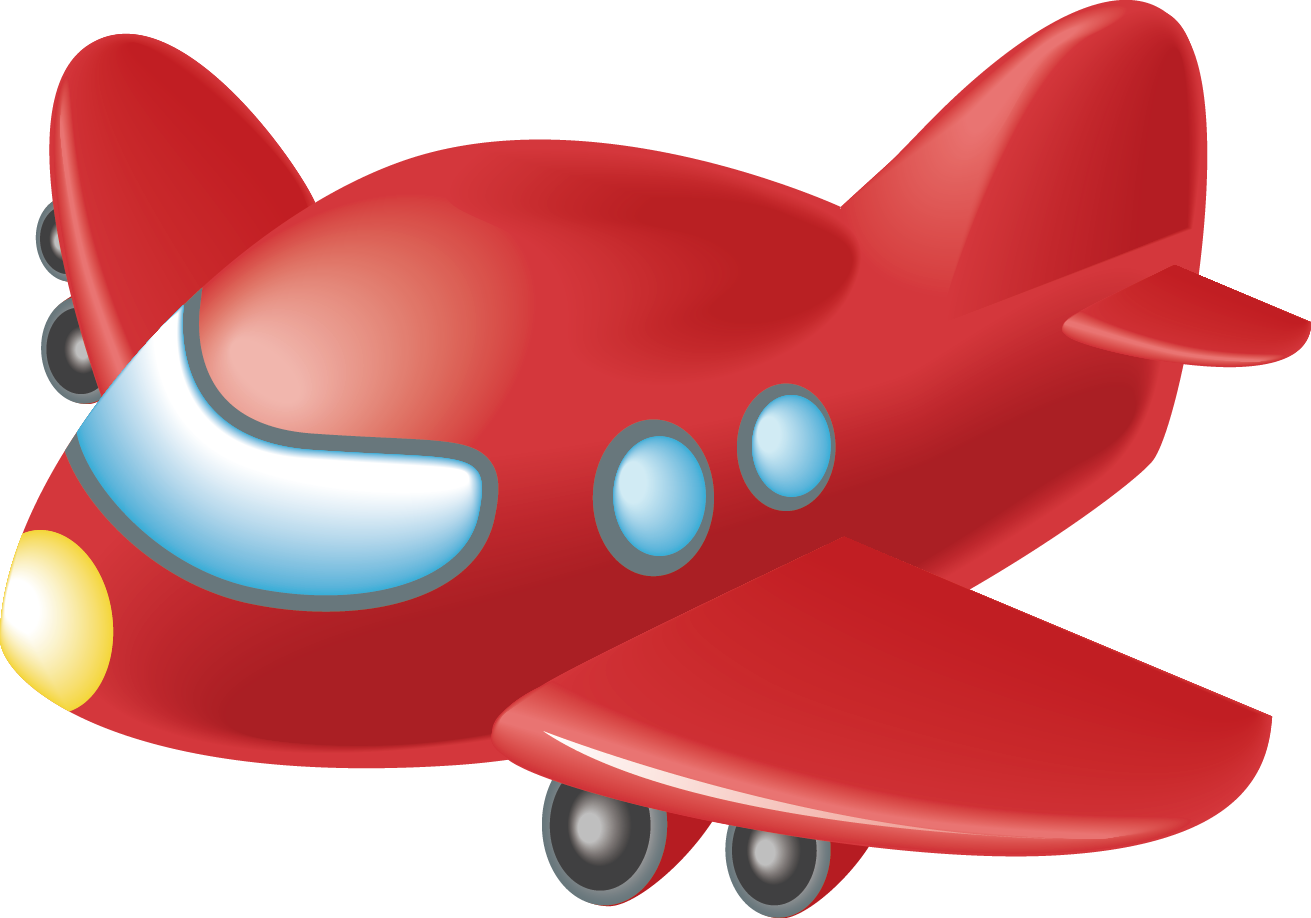 Airplane Car Clip Art - Cartoon Toy Airplane (1311x918)