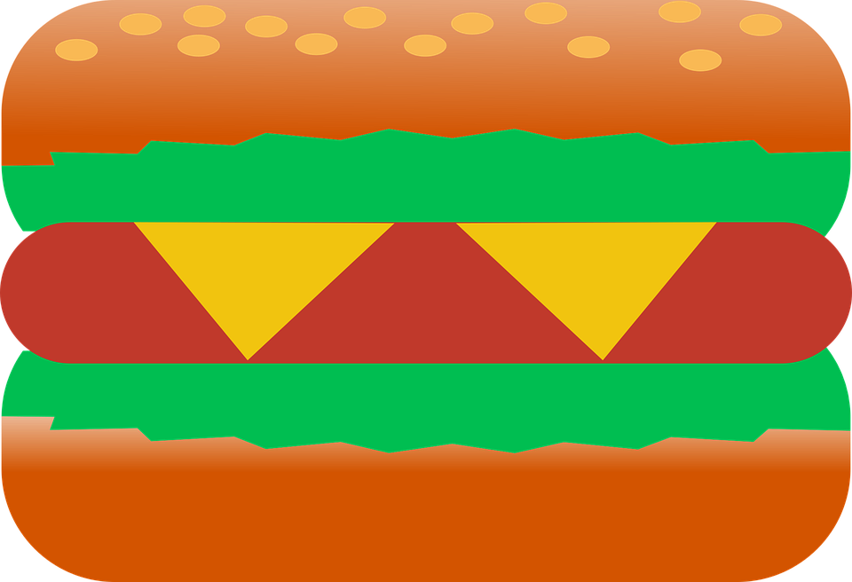 Hamburger, Bread, Food, Cheese - Hamburger (960x656)