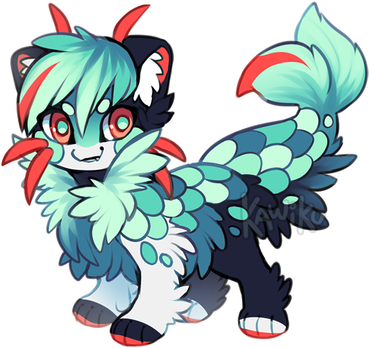 Nekoi Auction By Kawiku On Deviantart - Cartoon (560x531)