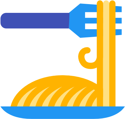 Free Vector Graphic - Spaghetti Icon Png (512x512)