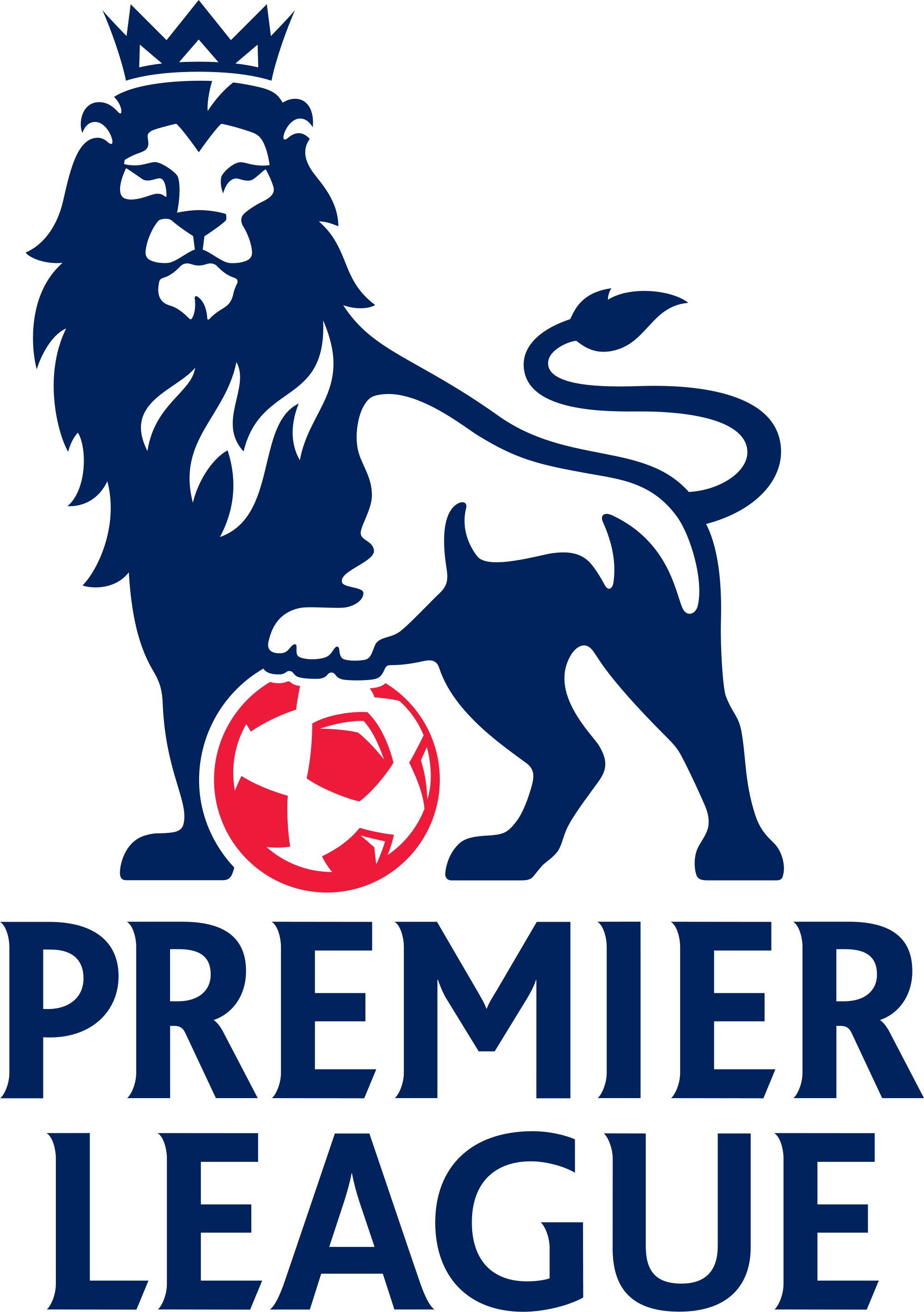 Premier Leaguego To A Game - Premier League Logo (2000x2840)