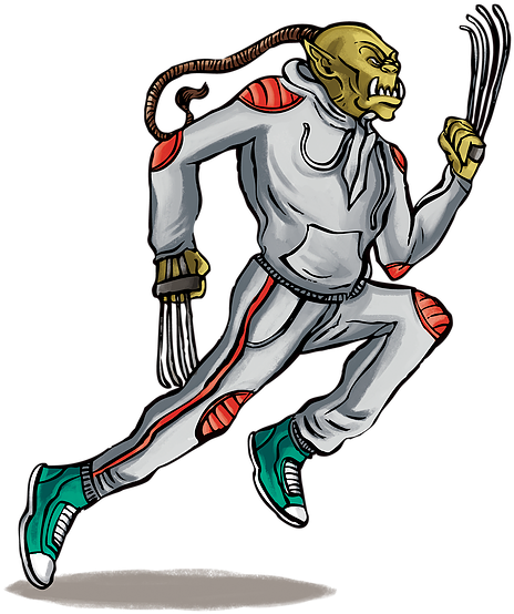 Slughig, Orc Football Player, Sr - Illustration (600x600)