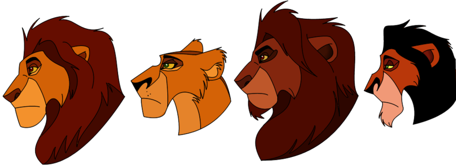 Scar Lion King Side View (900x328)