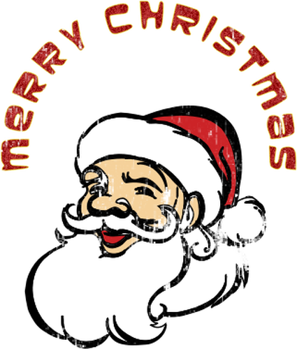 994 Free Christmas Clip Art Santa Reindeer Public Domain - Merry Christmas Santa Clouse Png (425x500)