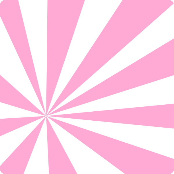 Sun Rays Pink Vector Png (600x600)