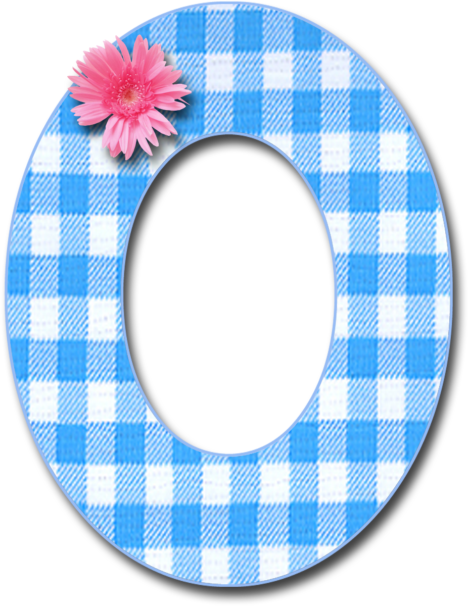 Blue Gingham O Png 1,200×1,321 Pixels - Blue Ginham D Letters Png (1200x1321)