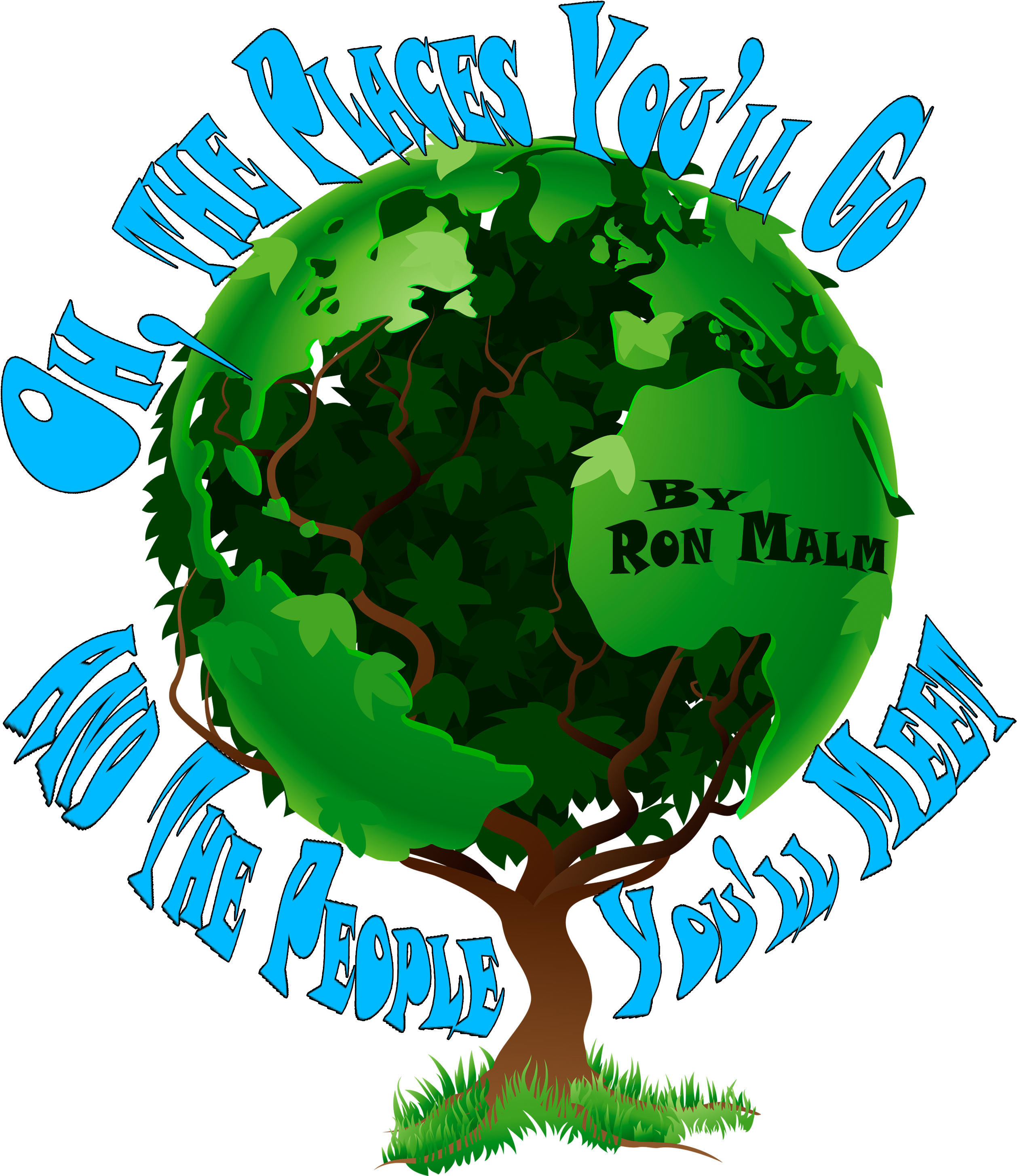 Oh The Places Ron Blog - Globe World Tree 84" Curtains (3000x3000)