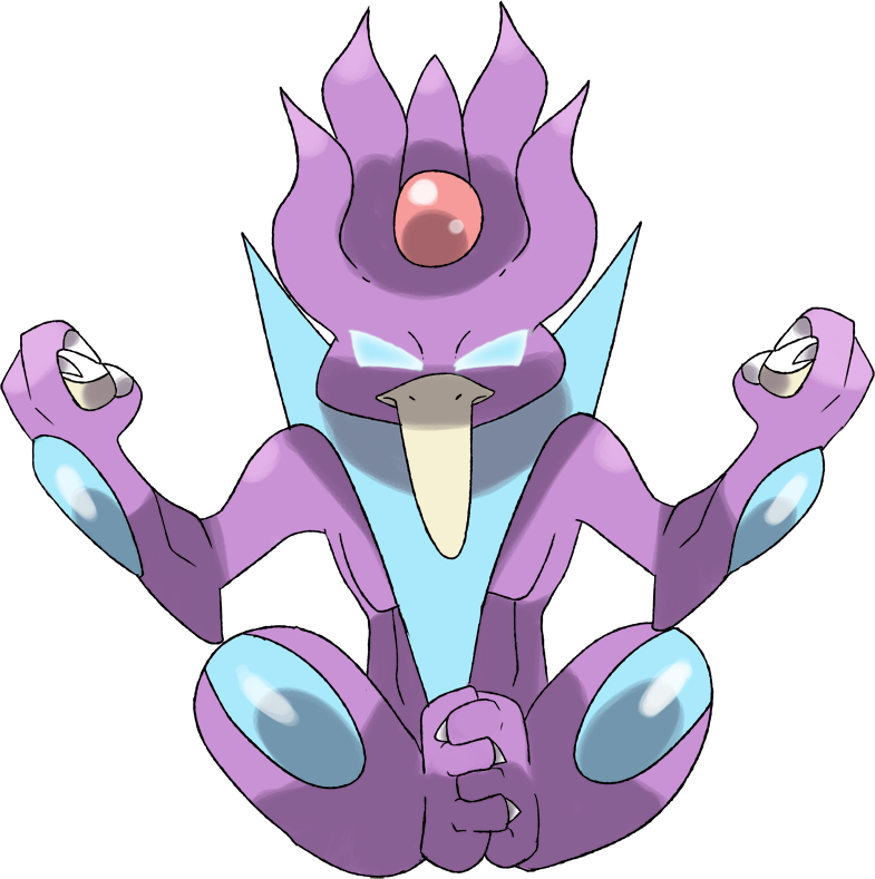 Pokemon Mega Golduck Y Is A Fictional Character Of - Pokemon Golduck Next Stage (785x789)