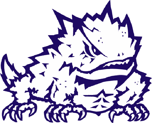 64381f53 8f53 43ed A861 1e153488010f - Tcu Horned Frogs Logo (600x483)