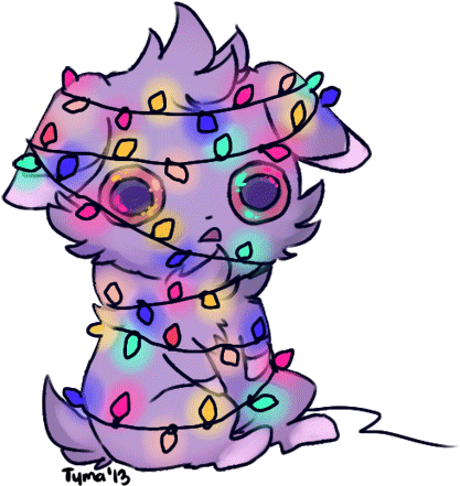 Clip Art Purple - Christmas Gif Tumblr Transparent (500x538)