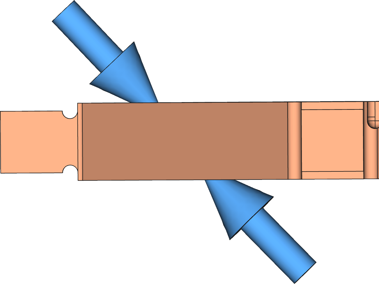 Measuring The Slanted Surfaces Side View - Measurement (1302x976)