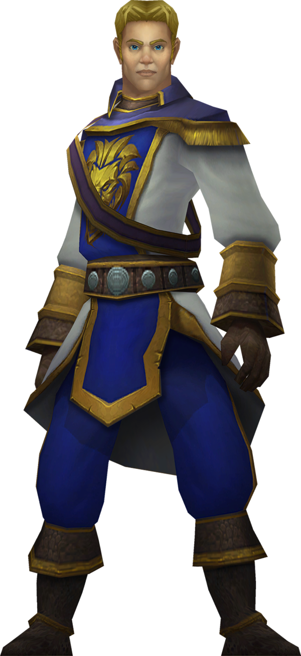 Anduin Wrynn Cata - Anduin World Of Warcraft (600x1308)