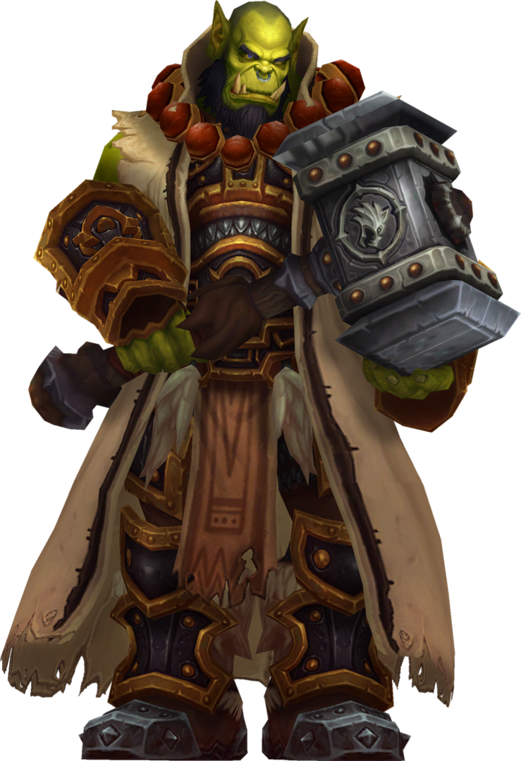 Thrall Wod - World Of Warcraft Thrall (739x1080)