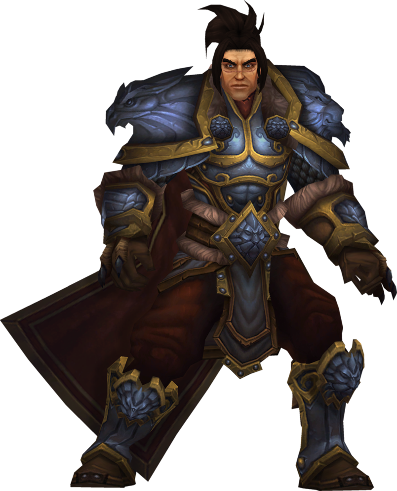 Varian Customface - Warcraft Cataclysm Varian (804x993)