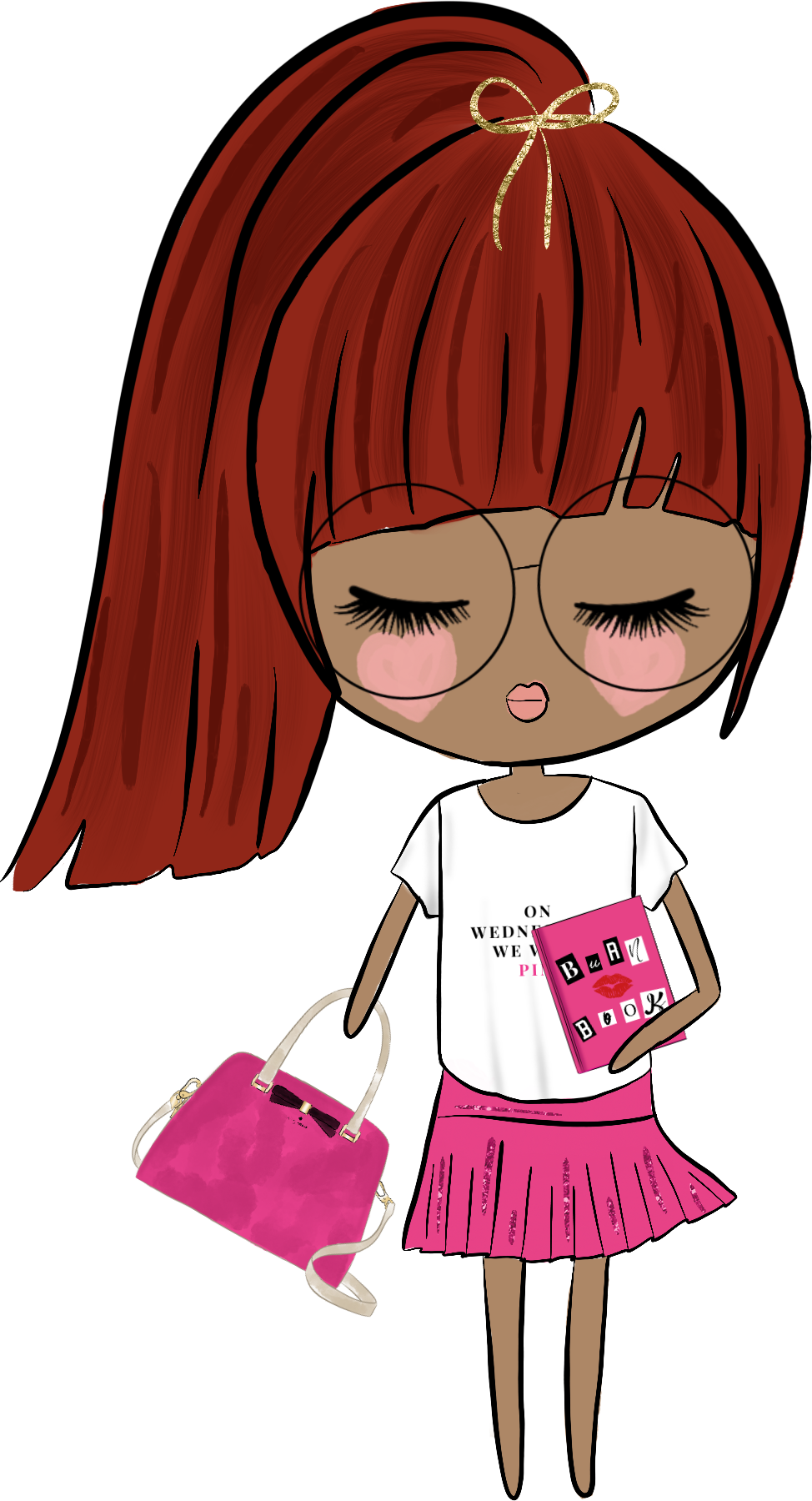 Pretty Dolls - Mean Girls - Mean Girls Cartoon Transparent (974x1800)