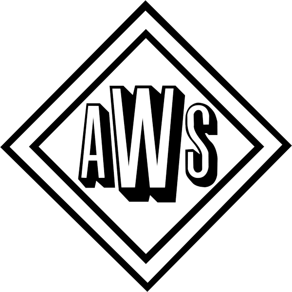 Aws - American Welding Society Logo (600x599)