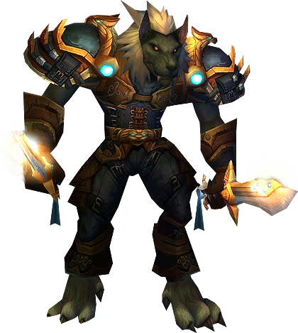 Cataclysm Worgen - World Of Warcraft Worgen (420x469)