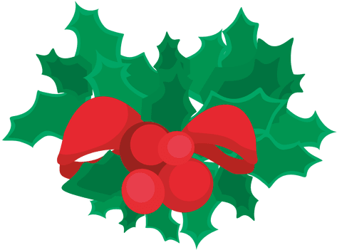 Christmas Mistletoe Cartoon Transparent Png - Christmas Candles Png (512x512)