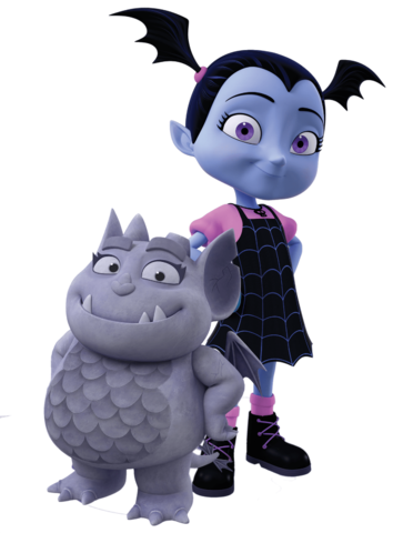 Vampirina And Gregoria - Vampirina Png (1181x1600)