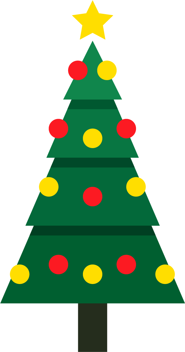 Clipart Arvore De Natal - Arvore De Natal Clipart (708x1241)