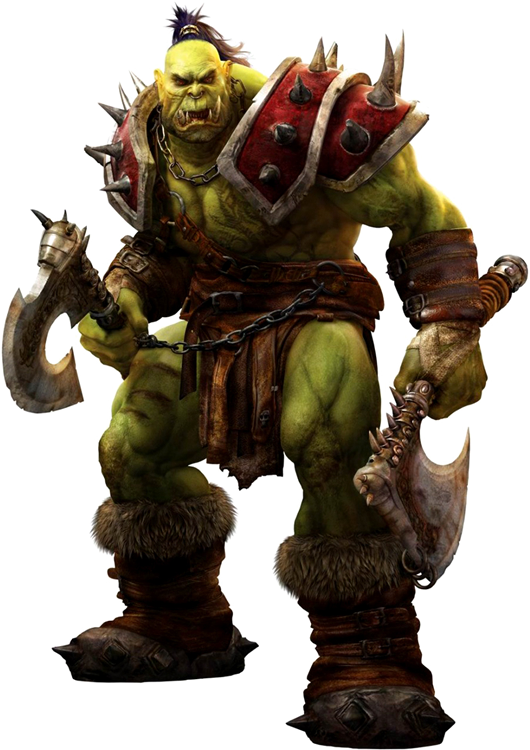3d-orc - World Of Warcraft Orc (530x750)