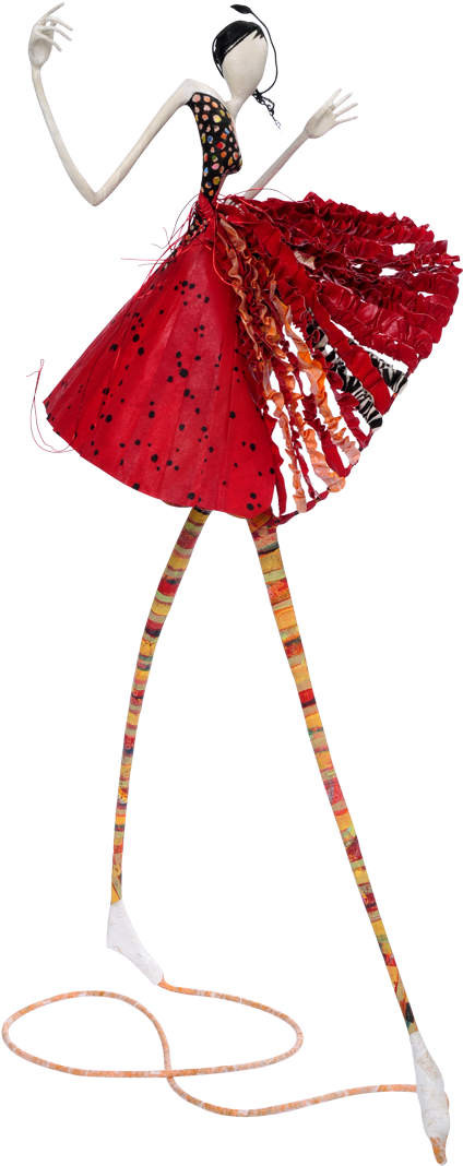 Sculpture En Papier Mâché - Sculpture (798x1200)