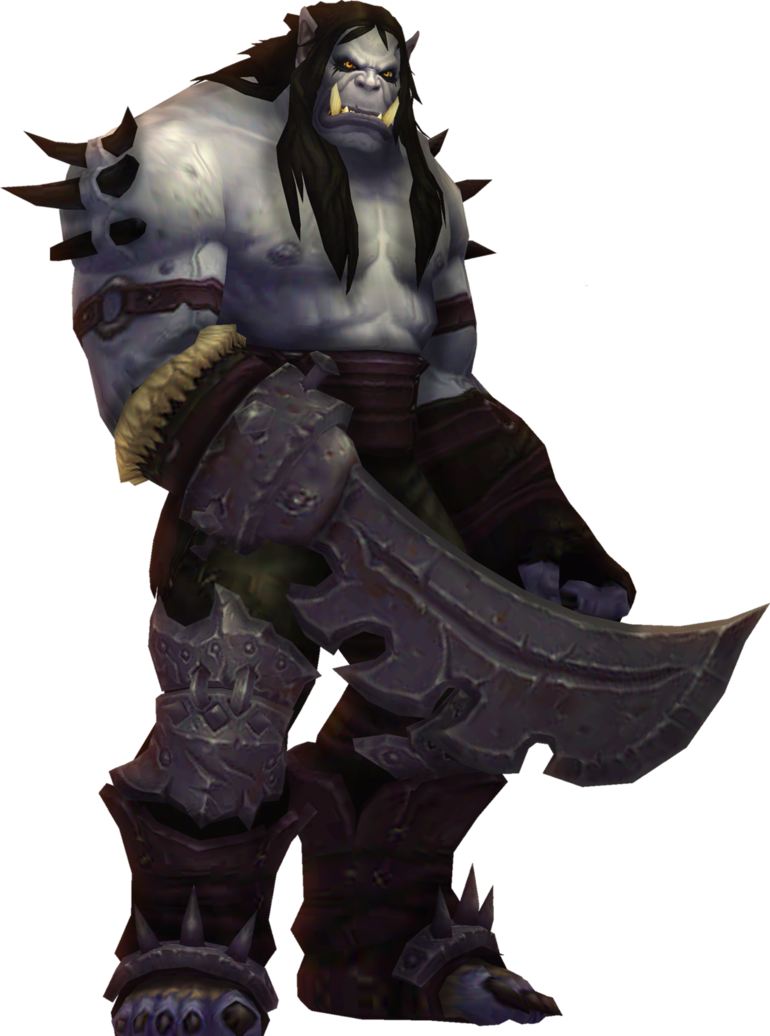 Kargath, As Seen In World Of Warcraft - Wow Kargath Bladefist (770x1036)