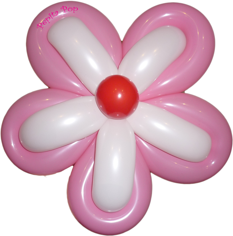 Fleur En Ballons - Sculpture De Ballons Fleurs (901x890)