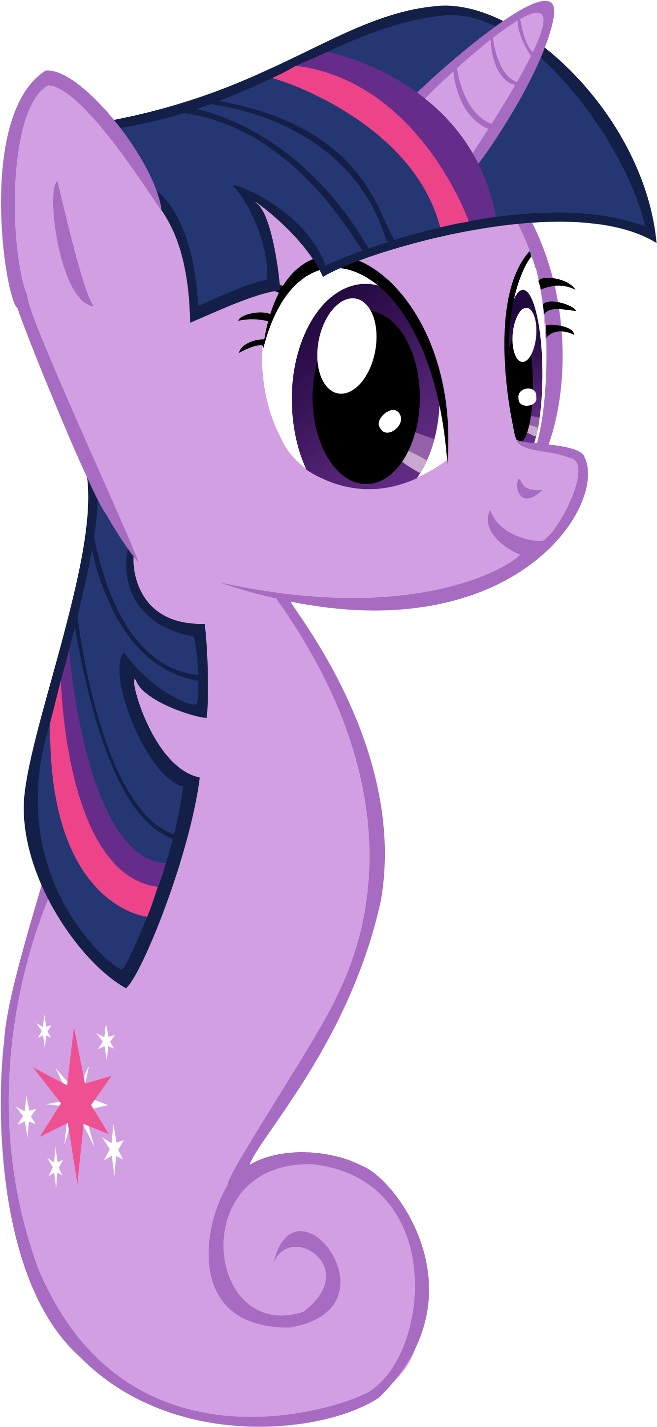 Sea ) - Twilight Sparkle As Sea Pony (1828x3000)