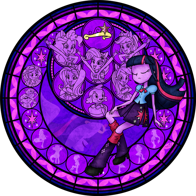 Twilight Sparkle - Fluttershy Y Rainbow Dash Equestria Girl (675x675)