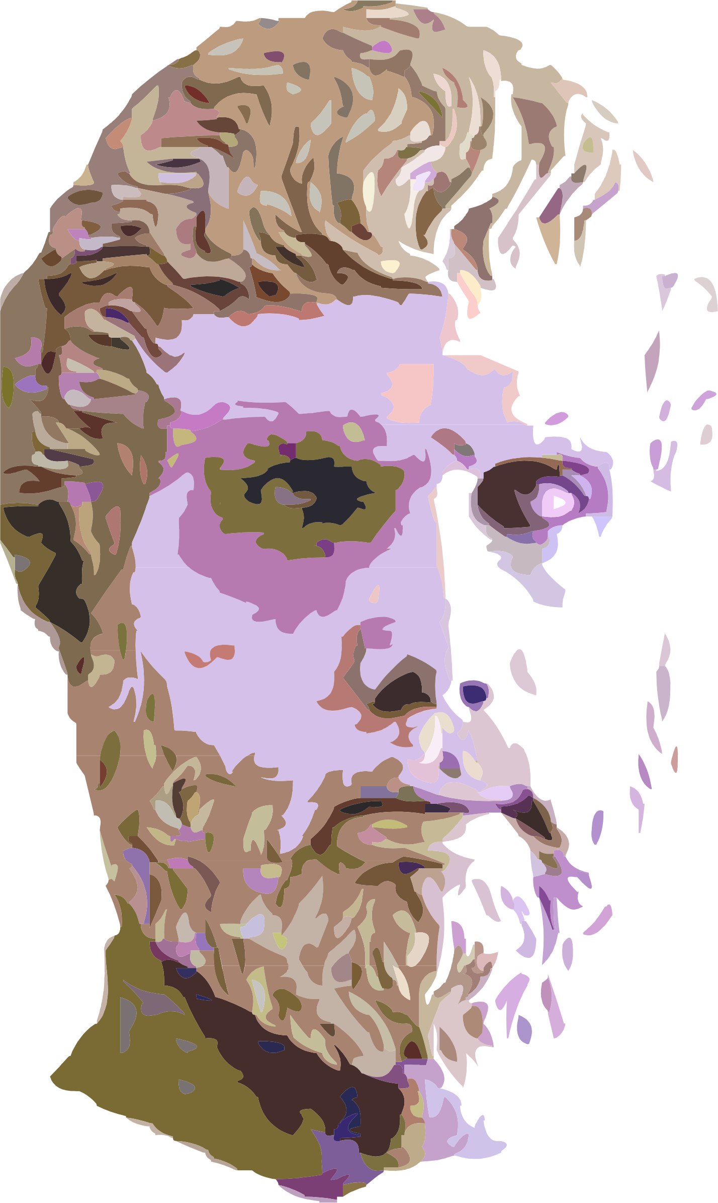 > Pixels, Png V - Roman Head Statue Transparent (1428x2390)