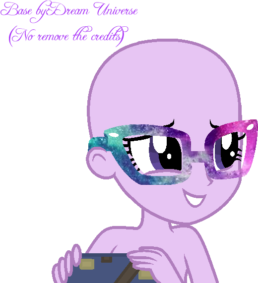 Twilight Sparkle Base Using Base Glasses By Universe-dream - Twilight Sparkle Base Eg (596x570)