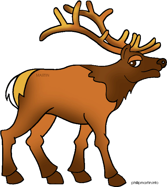 Elk Clipart (583x648)