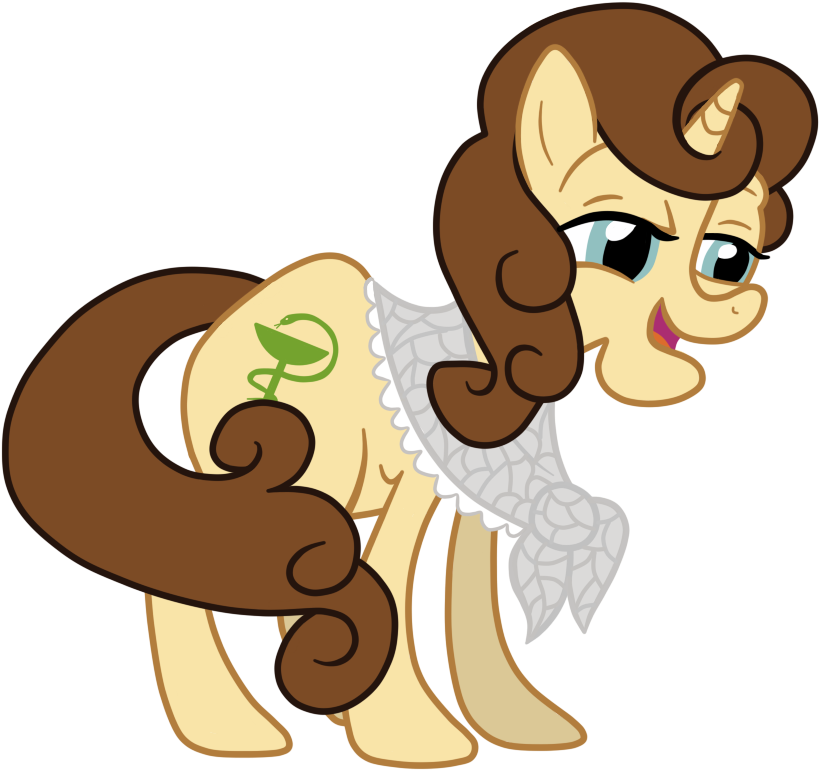 Oc My Granny Nina Pony - Cartoon (852x937)