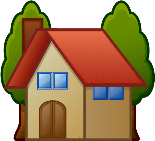 House Clipart Emoji - Facebook Emoji House (512x512)