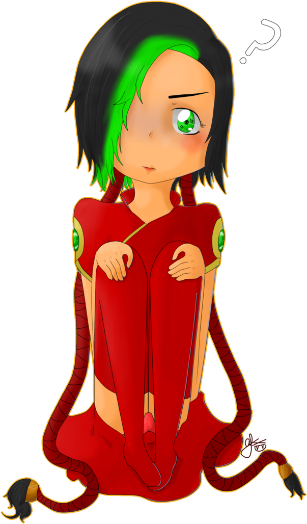 Chibi Firecracker Jinx - Illustration (1024x1250)