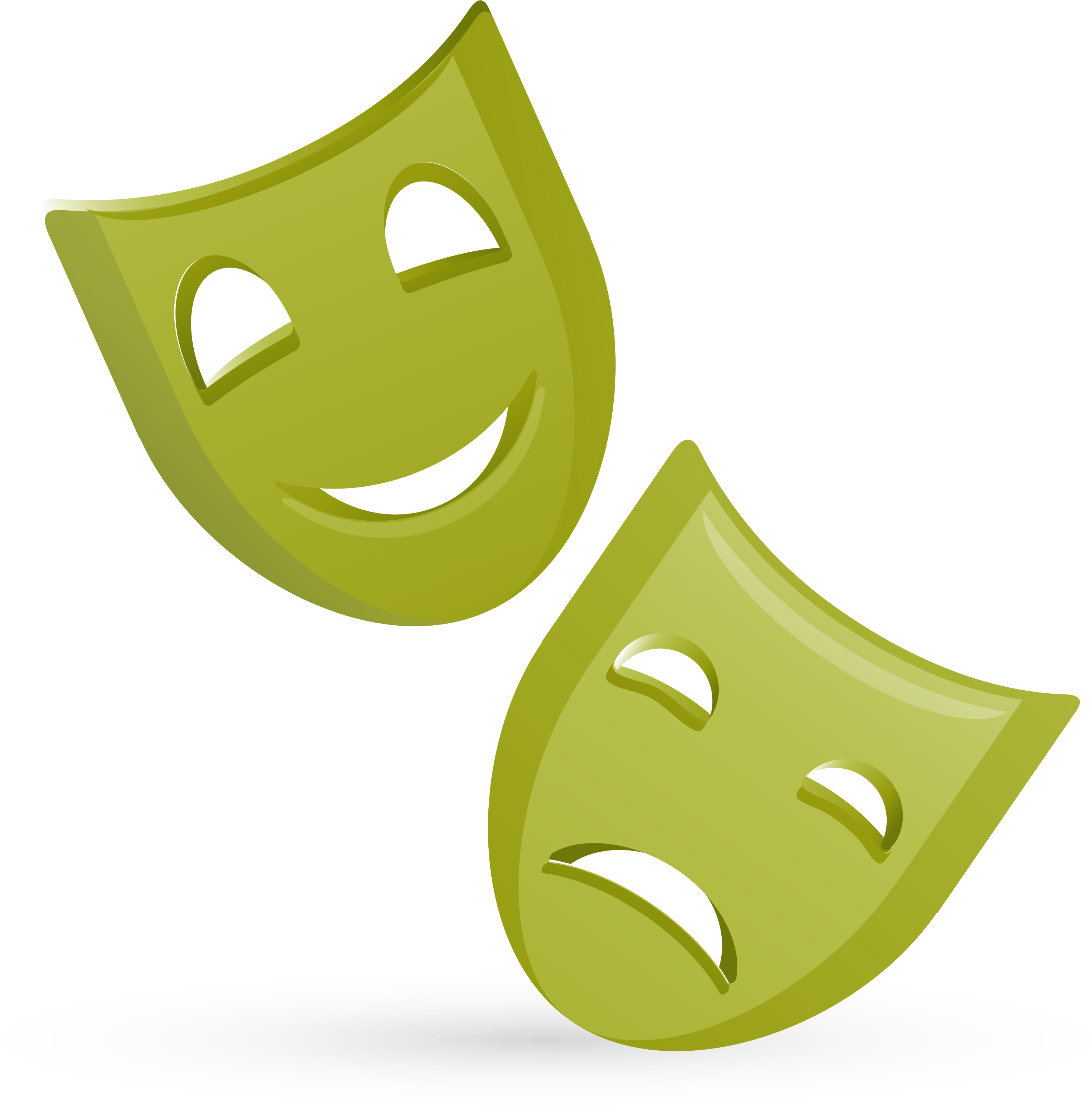 Acting Mask - Simbolo De La Hipocresia (3000x2967)