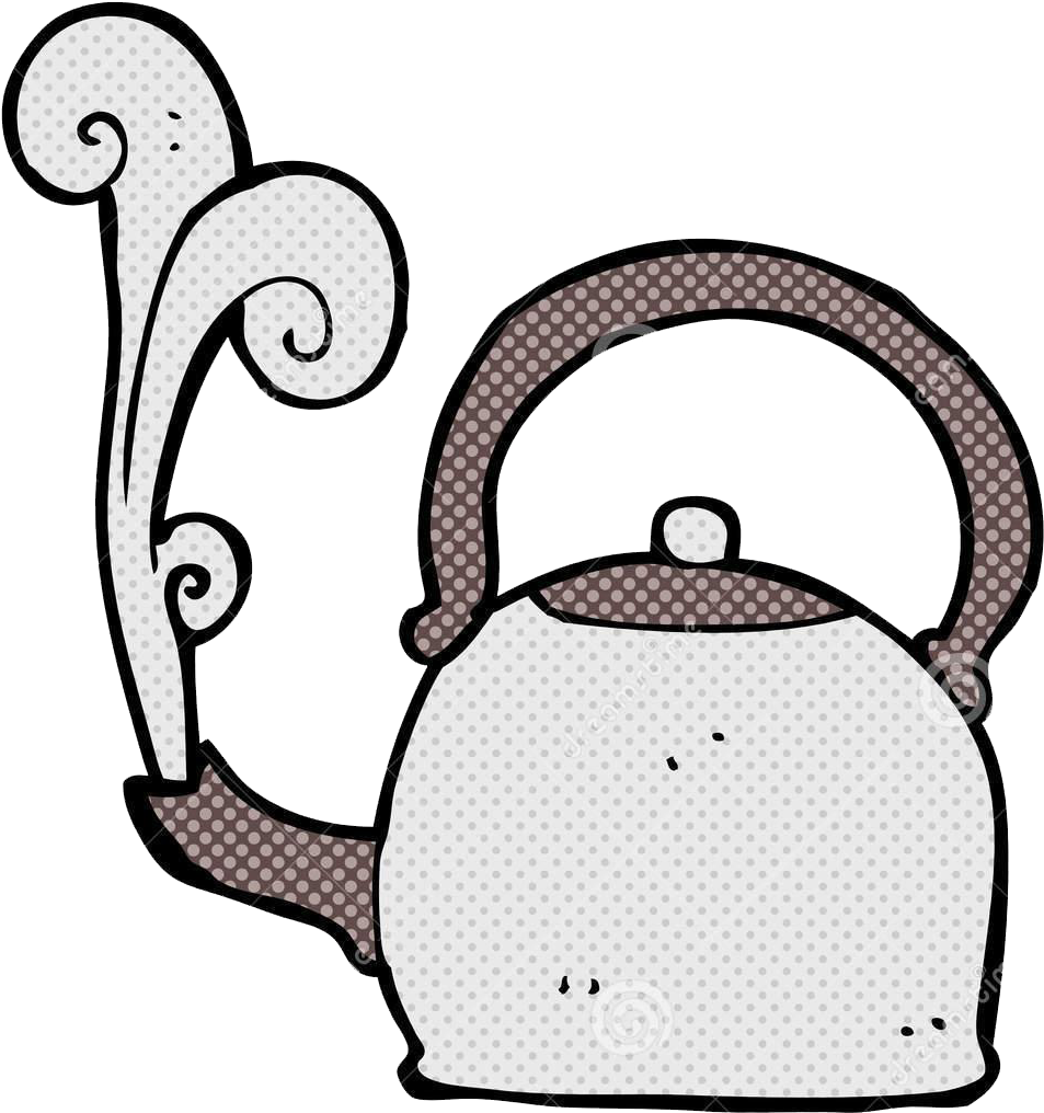 Kettle Cartoon Illustration - Cartoon Kettle (1300x1390)